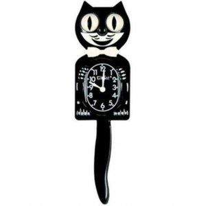 Urban Outfitters Original black kit cat clock